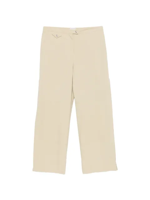 CALVIN KLEIN COLLECTION Gemma wide-leg trousers Green VY00409