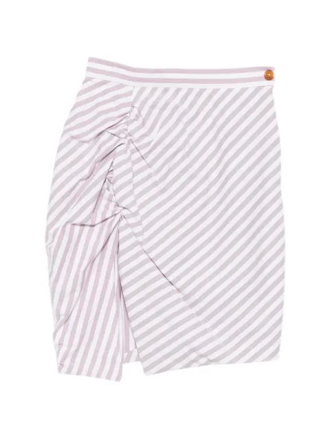 Vivienne Westwood Panther mini skirt White 1K010025W01JM