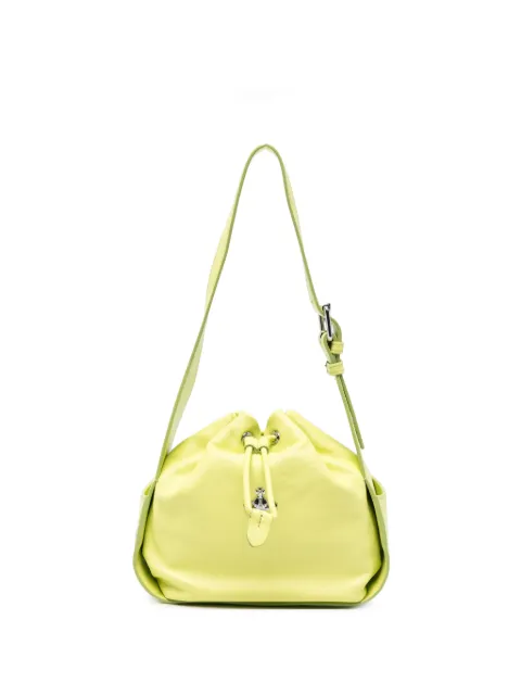 Vivienne Westwood Stacey Orb-plaque bucket bag Green 4C020005WL00BX