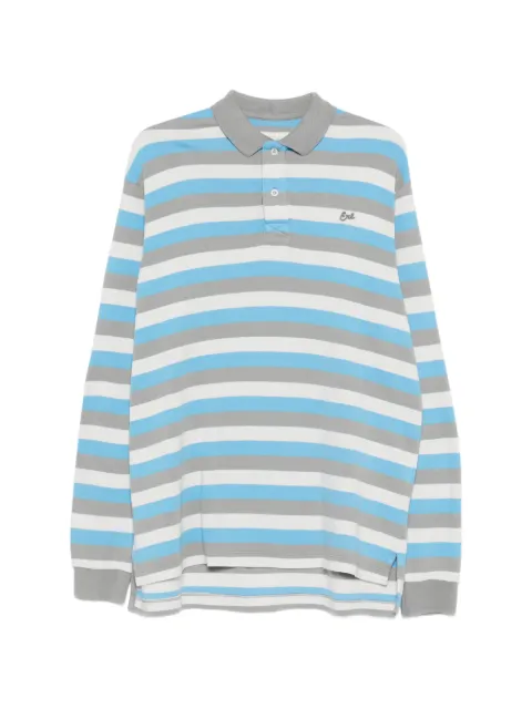ERL striped polo shirt Grey ERL12T011MUL