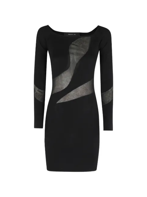 Federica Tosi long sleeve dress Black 42307450