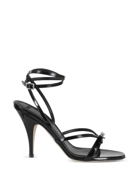 3juin bow-detail heeled sandals Black 326SC009R1261997098