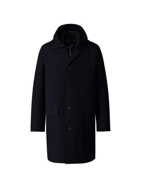 Mackage Mathia hooded pocket coat Blue P003355MATHIAS