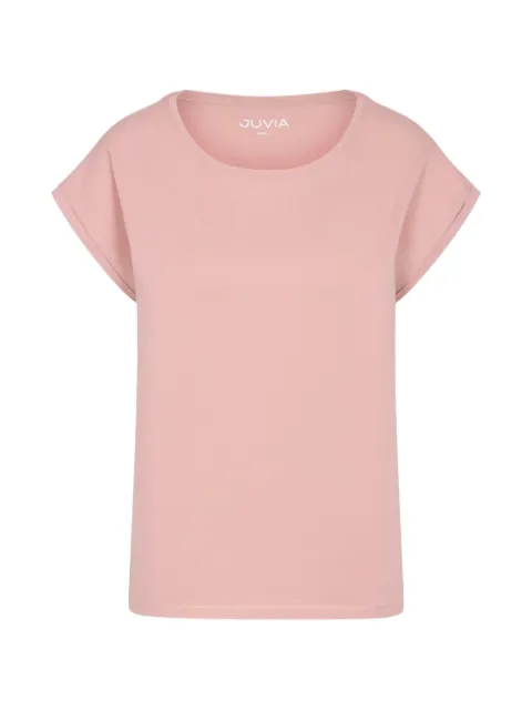 Juvia boxy cuffed T-shirt Pink 81013177