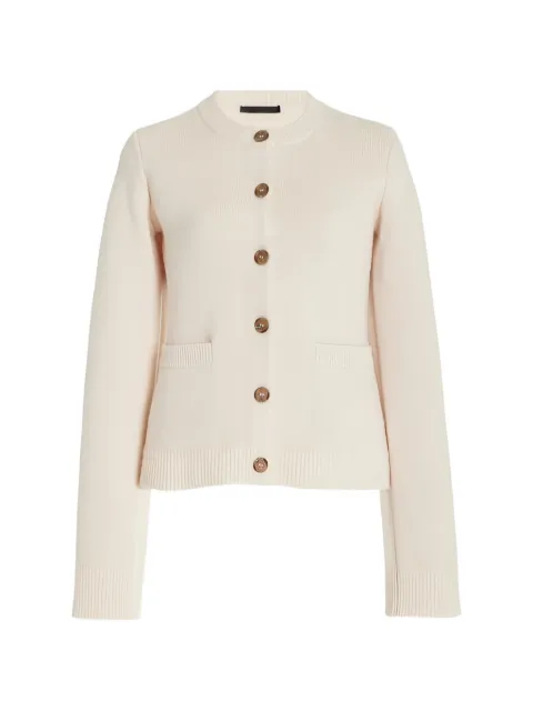 Jenni Kayne button pocket cardigan Neutrals 487420B23WARMIVORY