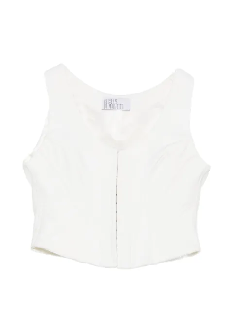 Giuseppe Di Morabito V-neck top Neutrals 06PSTO40516327C