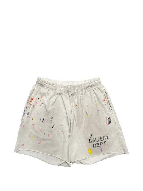 GALLERY DEPT. Insomnia logo sweatshorts Neutrals GDISGV