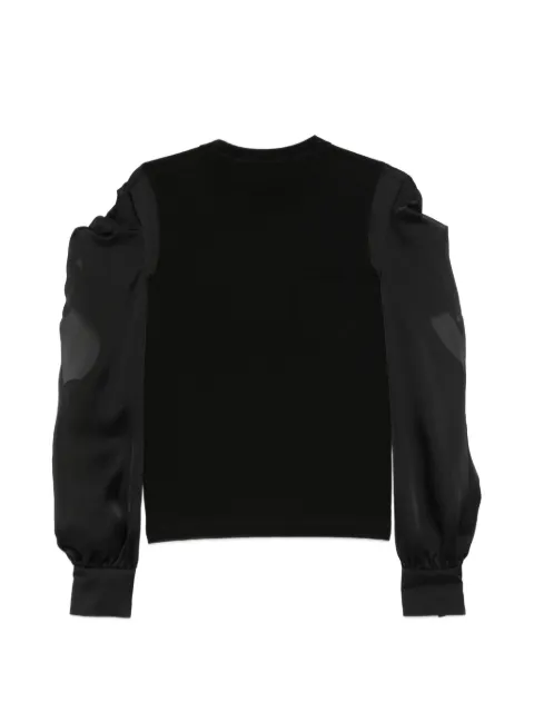 sacai long-sleeve T-shirt Black 2608403