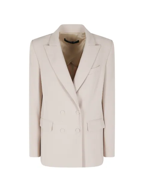 Federica Tosi double-breasted blazer Neutrals 40303406098