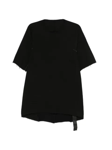 69 BY ISAAC SELLAM frayed T-shirt Black LOYALTMICROONDES