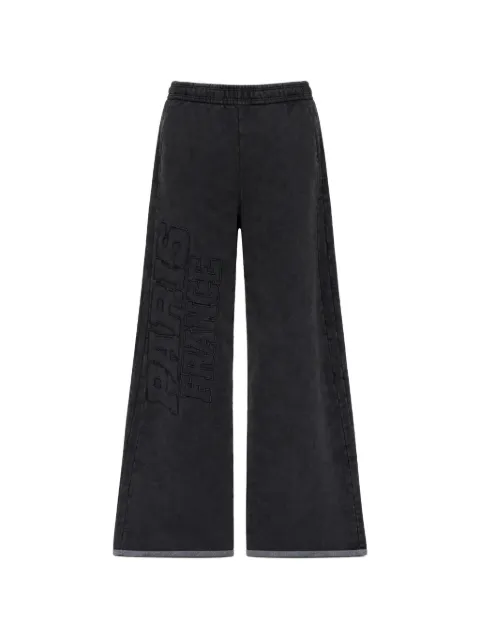 VETEMENTS Paris wide-leg trousers Black UA65SP550B