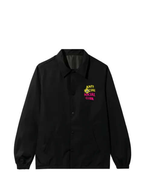 Anti Social Social Club logo-print jacket Black 7012125