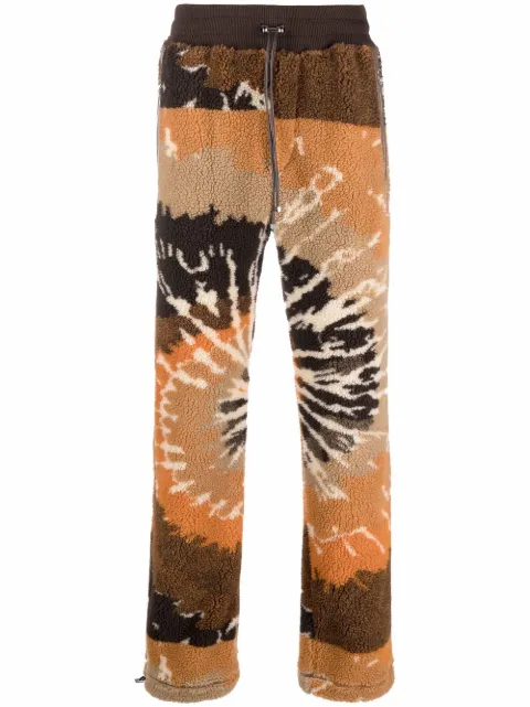AMIRI tie-dye track pants Brown PS22MKP005666