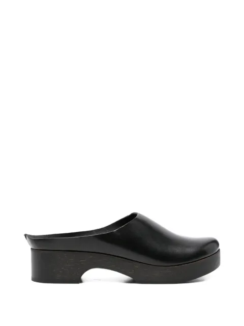 Daniela Gregis leather mules Black SCAZ29P