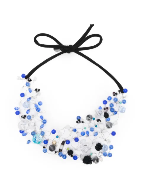 Maria Calderara blue necklace Silver 2V109B