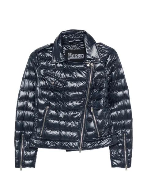 Herno zip quilted jacket Blue PI001667D12017Z