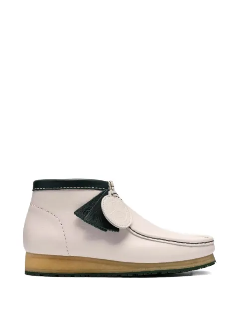Clarks Originals Walla leather desert boots White 26185648