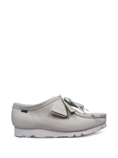 Clarks Originals lace-up leather boots White 26185541