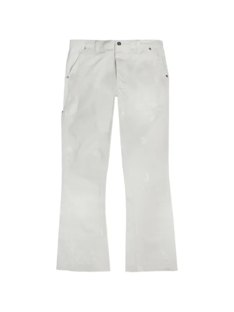 GALLERY DEPT. Stadium Uniform flare carpenter jeans White GDSUFCJW