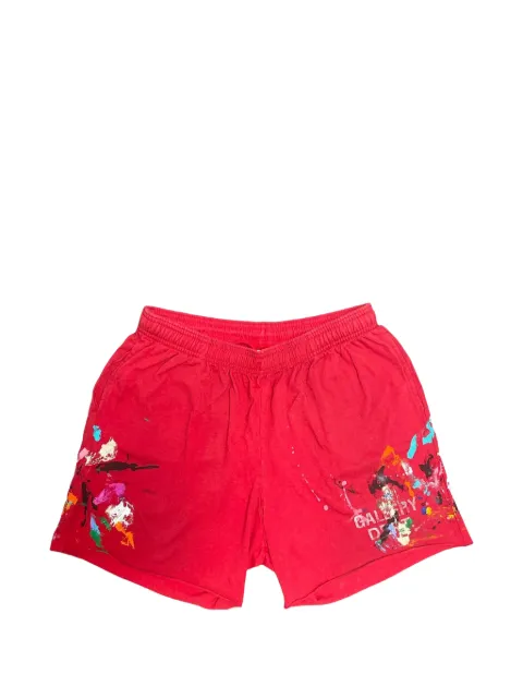 GALLERY DEPT. Insomnia printed track shorts Red GDISR