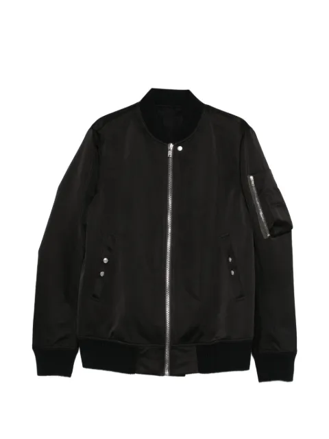 Rick Owens zip-up bomber jacket Black RU01F2778THD