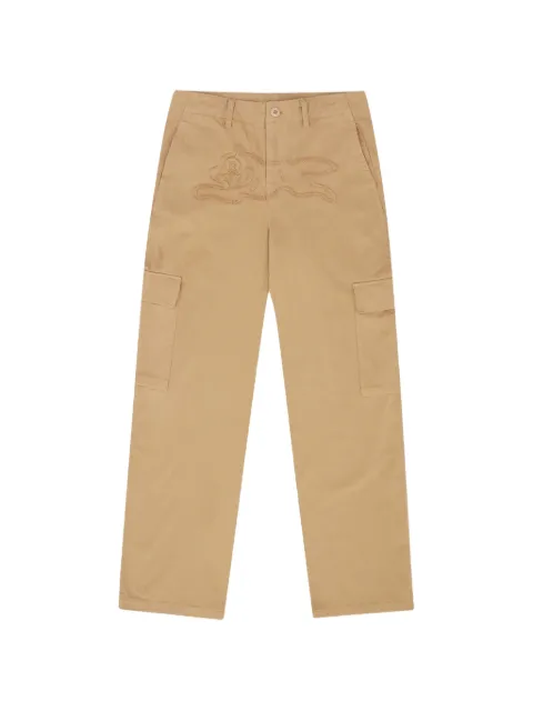 ICECREAM applique cargo trousers Neutrals ICWW26115