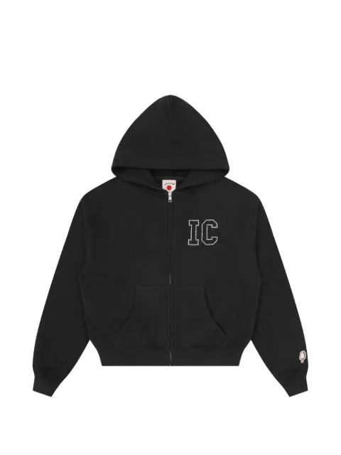 ICECREAM hooded embellished sweater Black ICWW26110