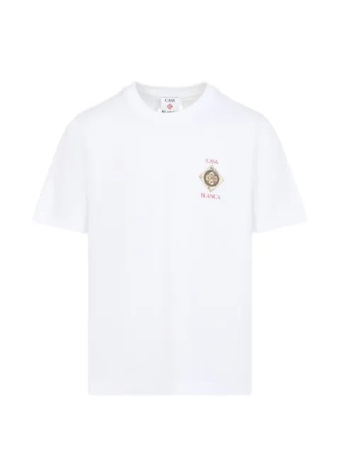 Casablanca Plafond Orne De Musique graphic-print T-shirt White MSS26JTS00102