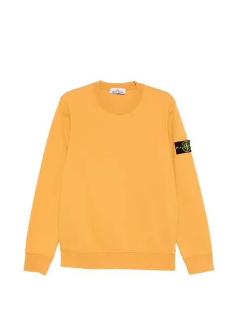 Stone Island regular-fit crewneck sweatshirt with raglan sleeves Yellow L1S156100060S0051
