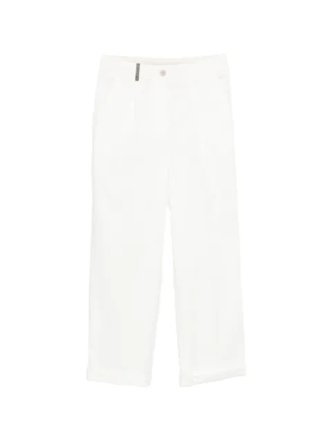 Peserico pleated trousers White A04865D01037