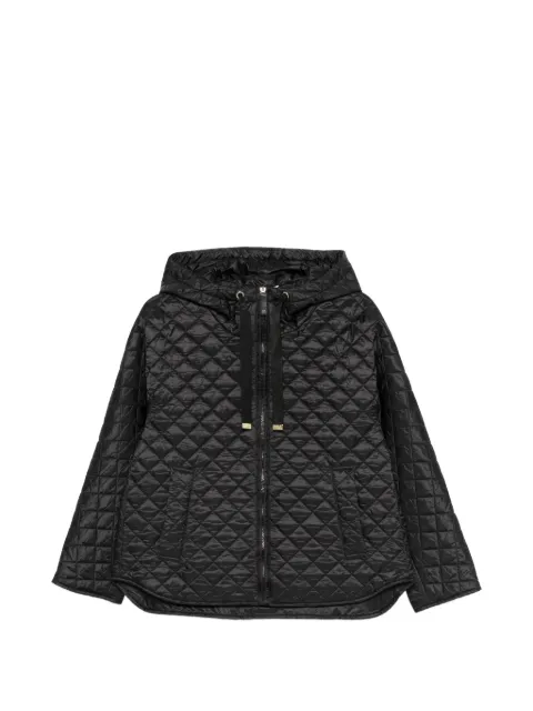 Max Mara quilted hooded jacket Black 2619481094600