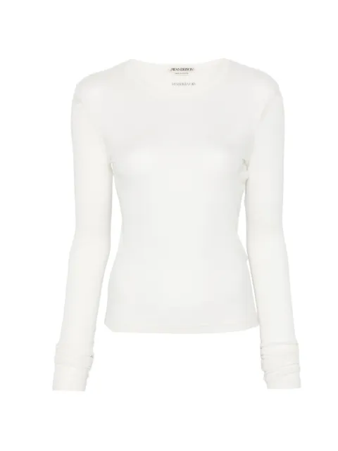 JW Anderson crew-neck top White JO0292PG1904