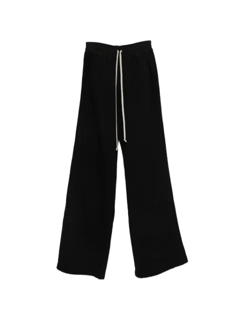 Rick Owens DRKSHDW drawstring wide-leg track pants Black DS01F4336F