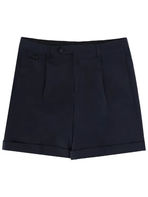 Lardini pleat cuffed trousers Blue PAALBINCN64402860