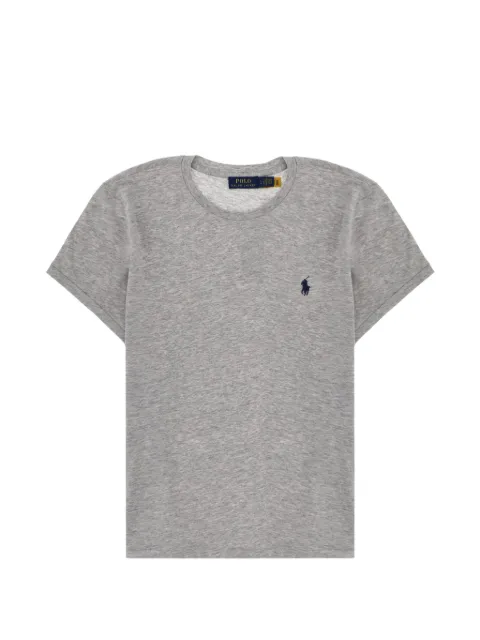 Polo Ralph Lauren logo-embroidered T-shirt Grey 211B14605030