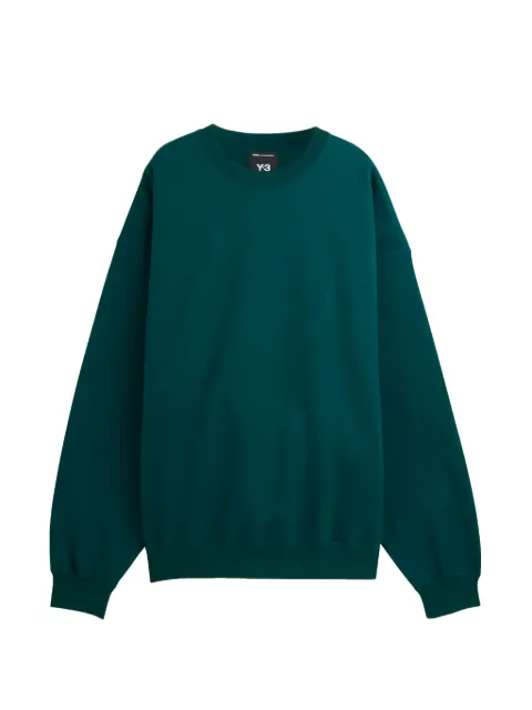 Y-3 logo-detail sweatshirt Green KS5451