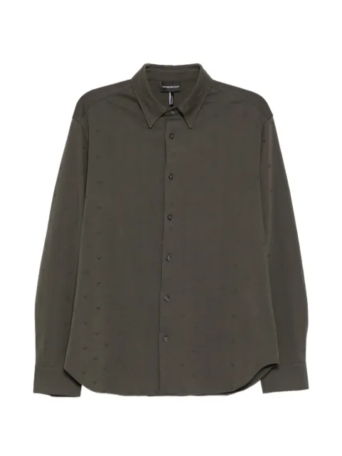 Emporio Armani monogram shirt Green EM005446AF10762