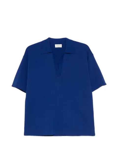 P.A.R.O.S.H. V-neck T-shirt Blue ROMA26D540982