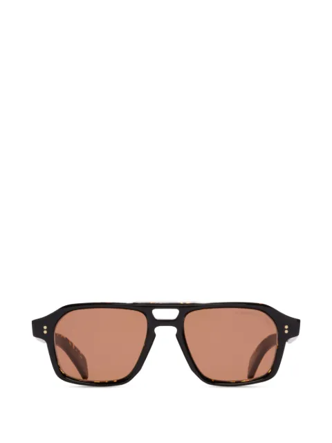 Cutler & Gross tortoiseshell-pattern sunglasses Black CGSNGR15