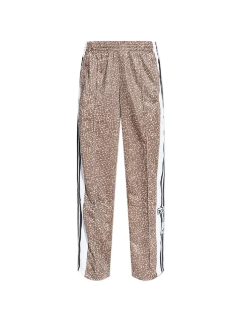 adidas print stripe trousers Brown KD8820