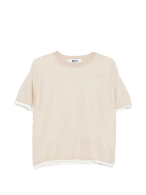DKNY short-sleeve top Neutrals P6ASAB63