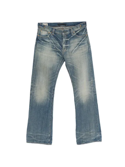 Mastercraft Union logo-patch straight-hem jeans Blue 7101063