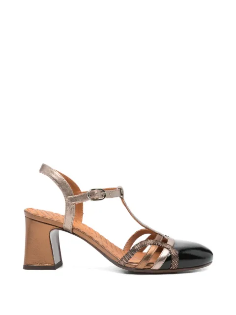 Chie Mihara Fendy leather pumps Black FENDY48