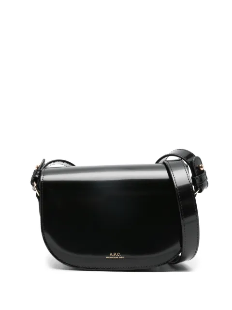 A.P.C. leather shoulder bag Black PXCBTF67055