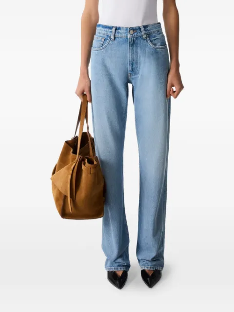 Coperni five-pocket straight-leg jeans Blue COPP78F2022
