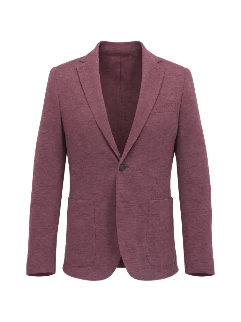 Maurizio Baldassari notched lapel single-breasted blazer Red TJW040580