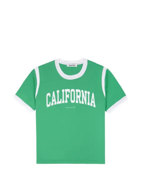 Sporty & Rich graphic T-shirt Green TO048S407CV