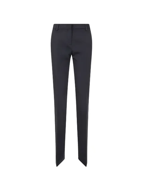 Ermanno Scervino split-hem trousers Black D486P327HKI