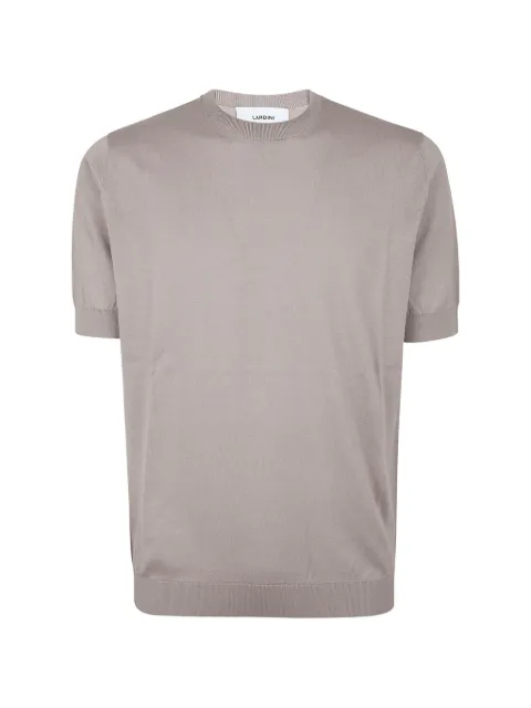 Lardini crew-neck short-sleeve T-shirt Neutrals CNLMMC75CN64020