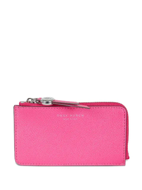 Tory Burch Romy leather wallet Pink 179386650